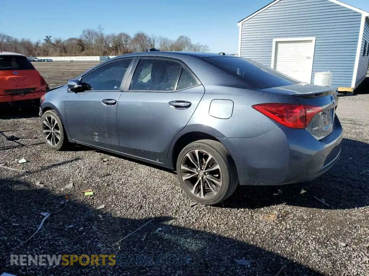 2 Photograph of a damaged car 2T1BURHE4KC176754 TOYOTA COROLLA 2019
