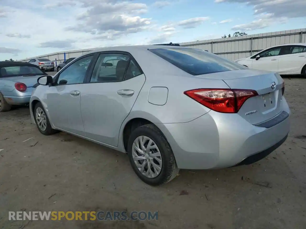 2 Photograph of a damaged car 2T1BURHE4KC178343 TOYOTA COROLLA 2019