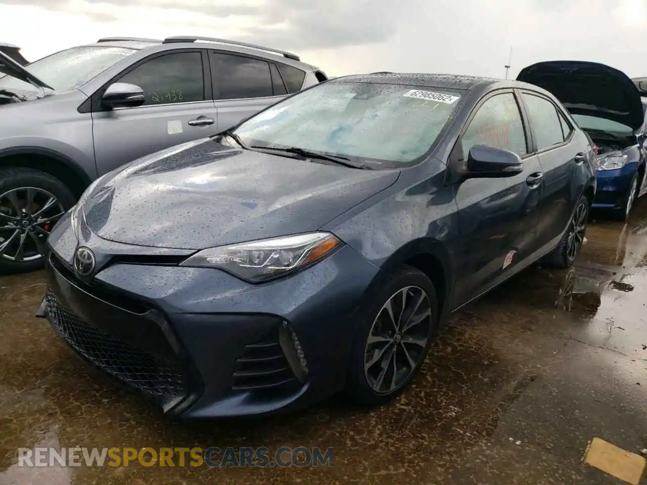 2 Фотография поврежденного автомобиля 2T1BURHE4KC182246 TOYOTA COROLLA 2019