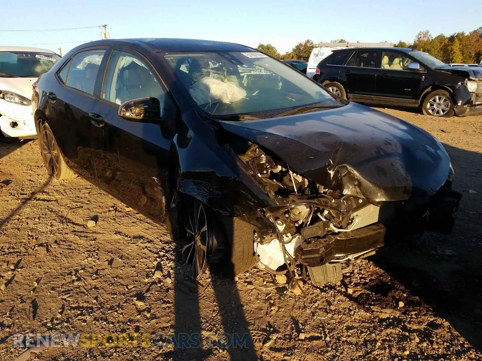 1 Photograph of a damaged car 2T1BURHE4KC186359 TOYOTA COROLLA 2019