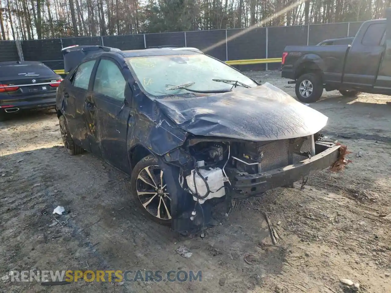 1 fotografías del automóvil dañado 2T1BURHE4KC189732 TOYOTA COROLLA 2019