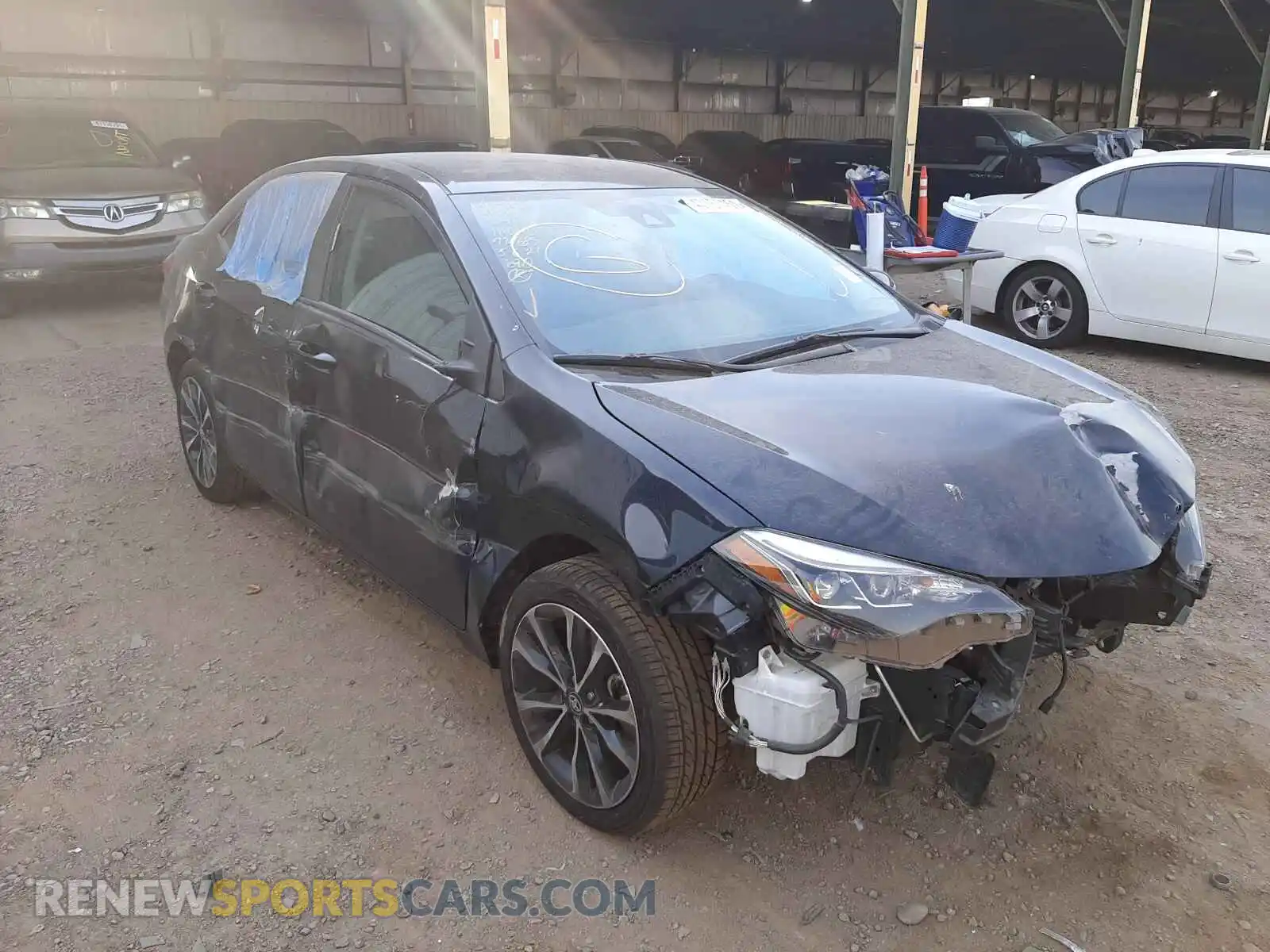 1 Photograph of a damaged car 2T1BURHE4KC190413 TOYOTA COROLLA 2019
