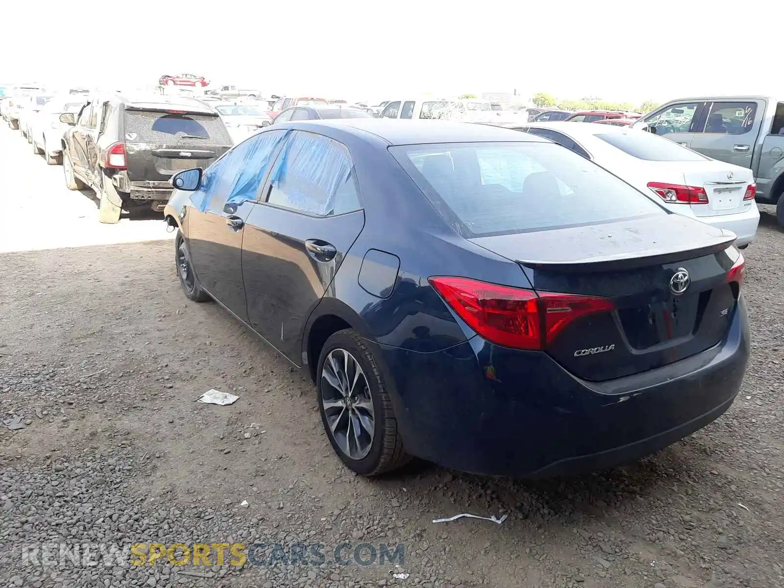 3 Photograph of a damaged car 2T1BURHE4KC190413 TOYOTA COROLLA 2019