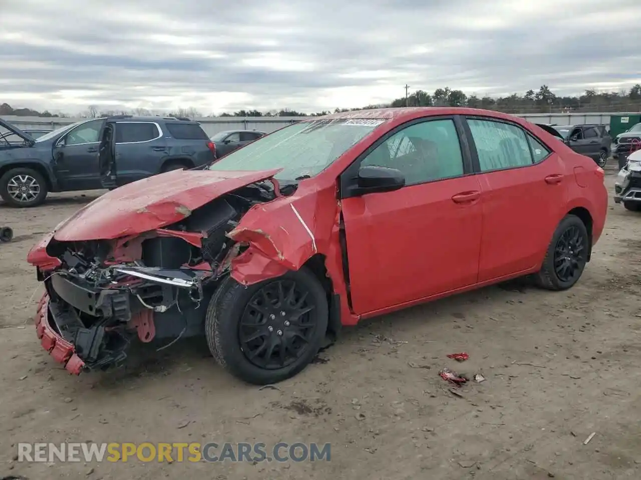 1 Photograph of a damaged car 2T1BURHE4KC190802 TOYOTA COROLLA 2019