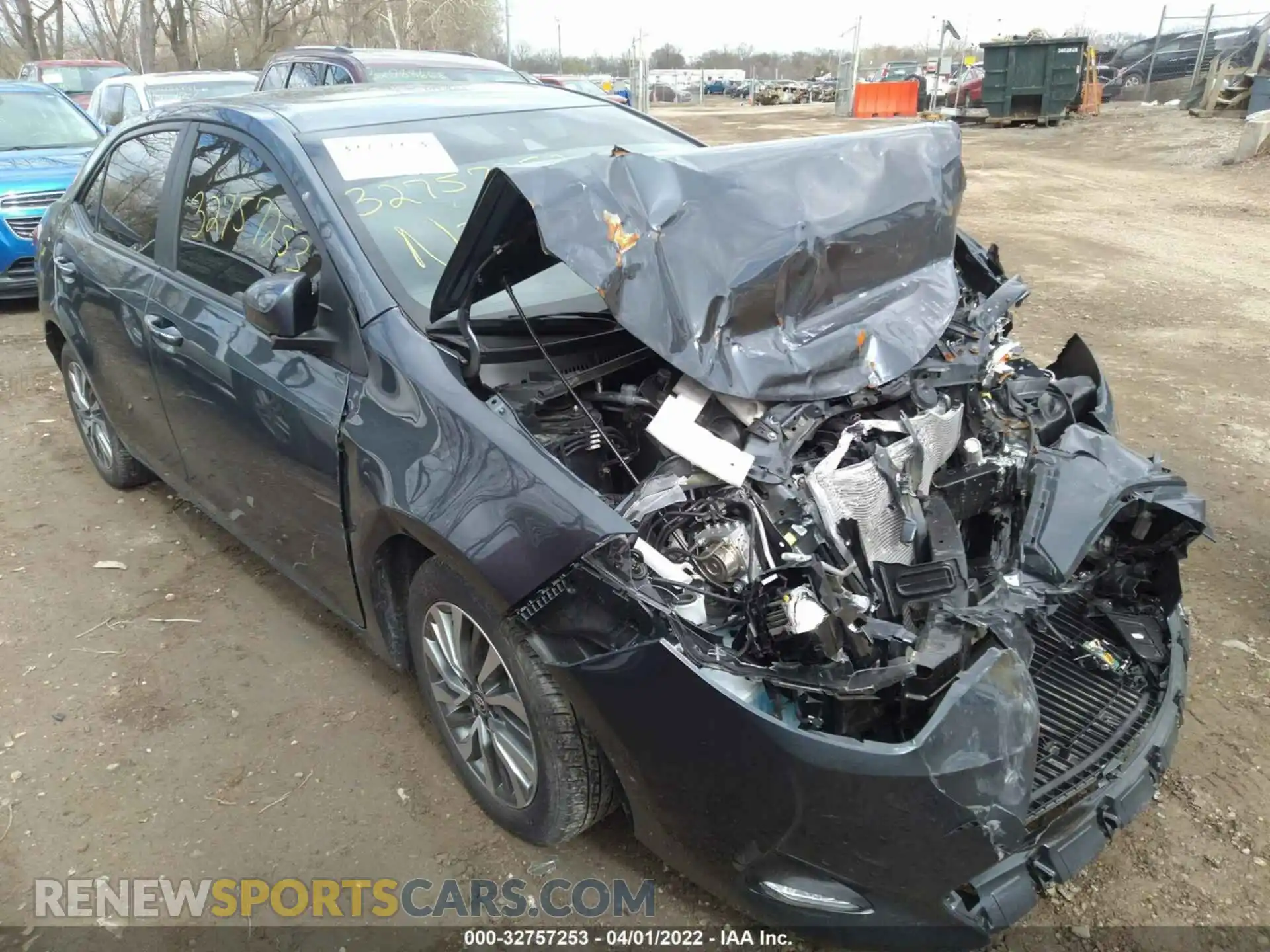 1 fotografías del automóvil dañado 2T1BURHE4KC192890 TOYOTA COROLLA 2019