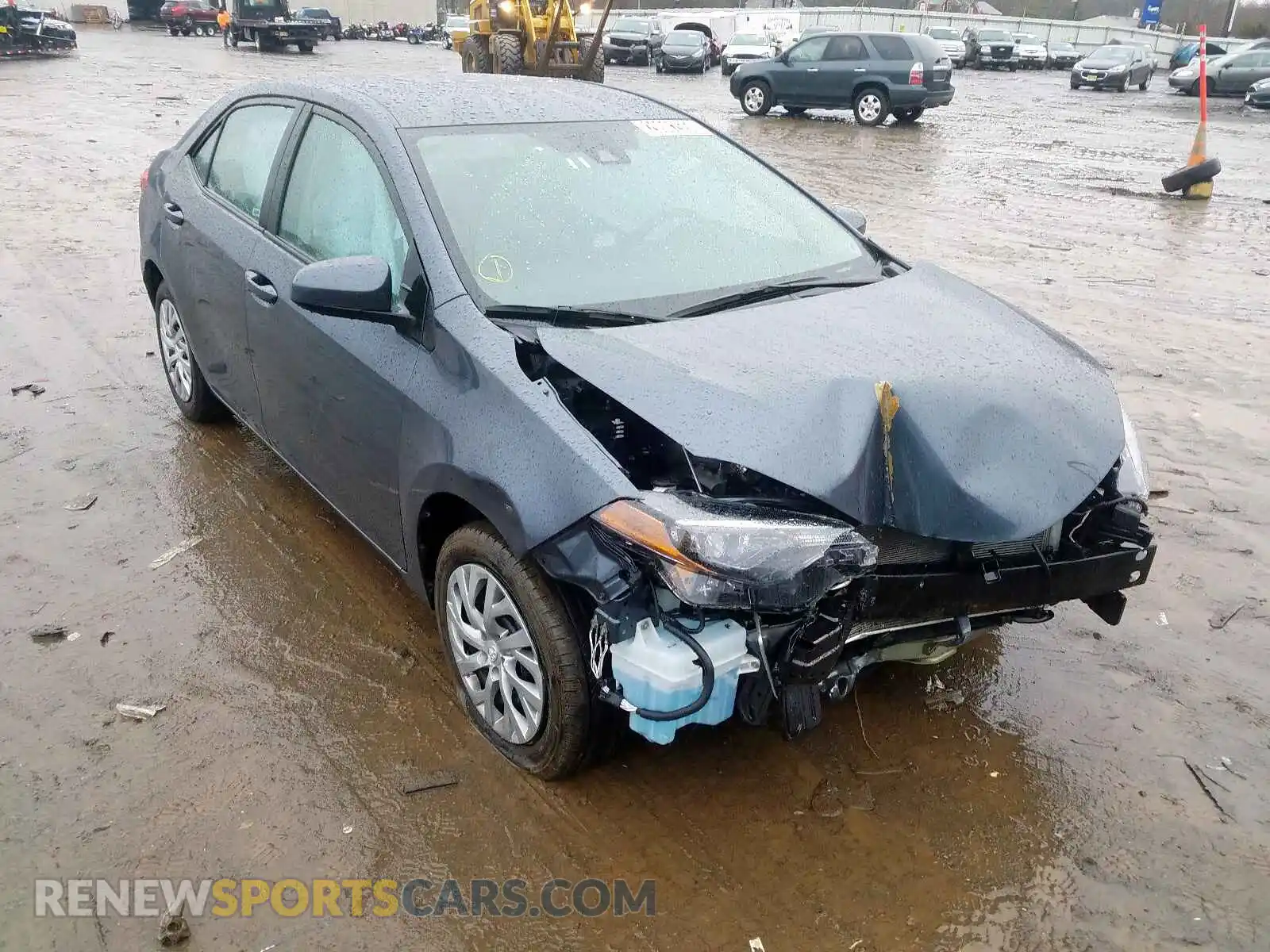 1 Photograph of a damaged car 2T1BURHE4KC199404 TOYOTA COROLLA 2019
