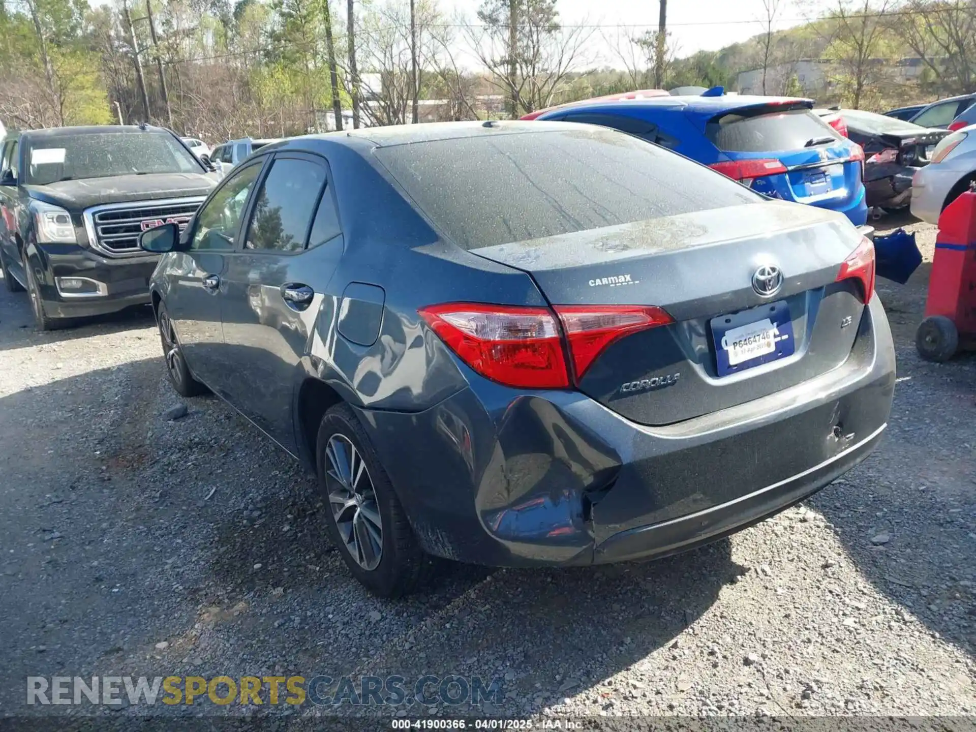 3 Photograph of a damaged car 2T1BURHE4KC211793 TOYOTA COROLLA 2019
