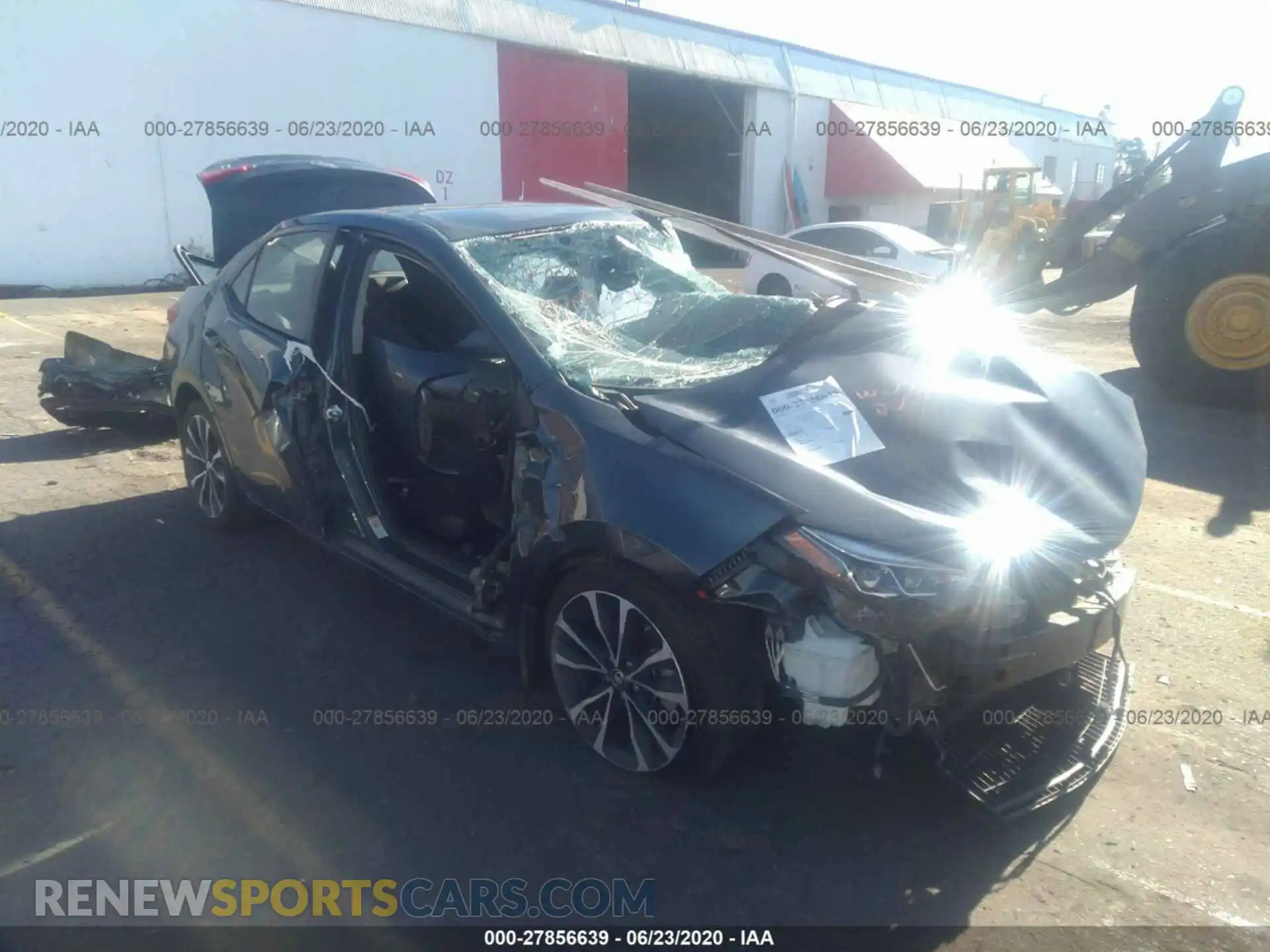 1 Photograph of a damaged car 2T1BURHE4KC214094 TOYOTA COROLLA 2019