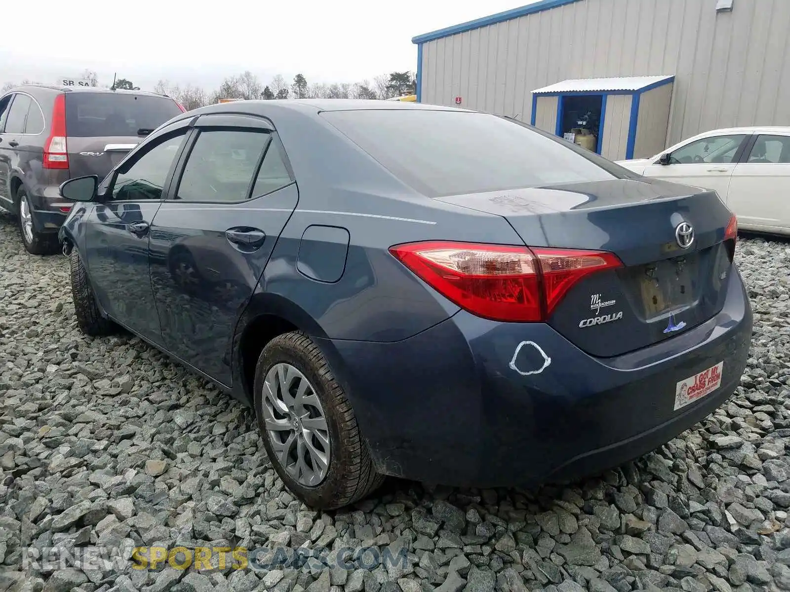 3 Photograph of a damaged car 2T1BURHE4KC214936 TOYOTA COROLLA 2019