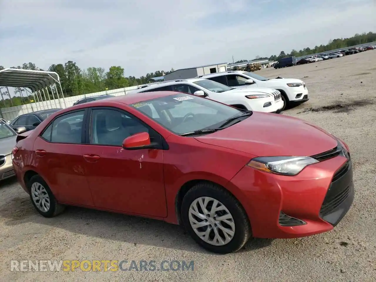1 Photograph of a damaged car 2T1BURHE4KC215729 TOYOTA COROLLA 2019