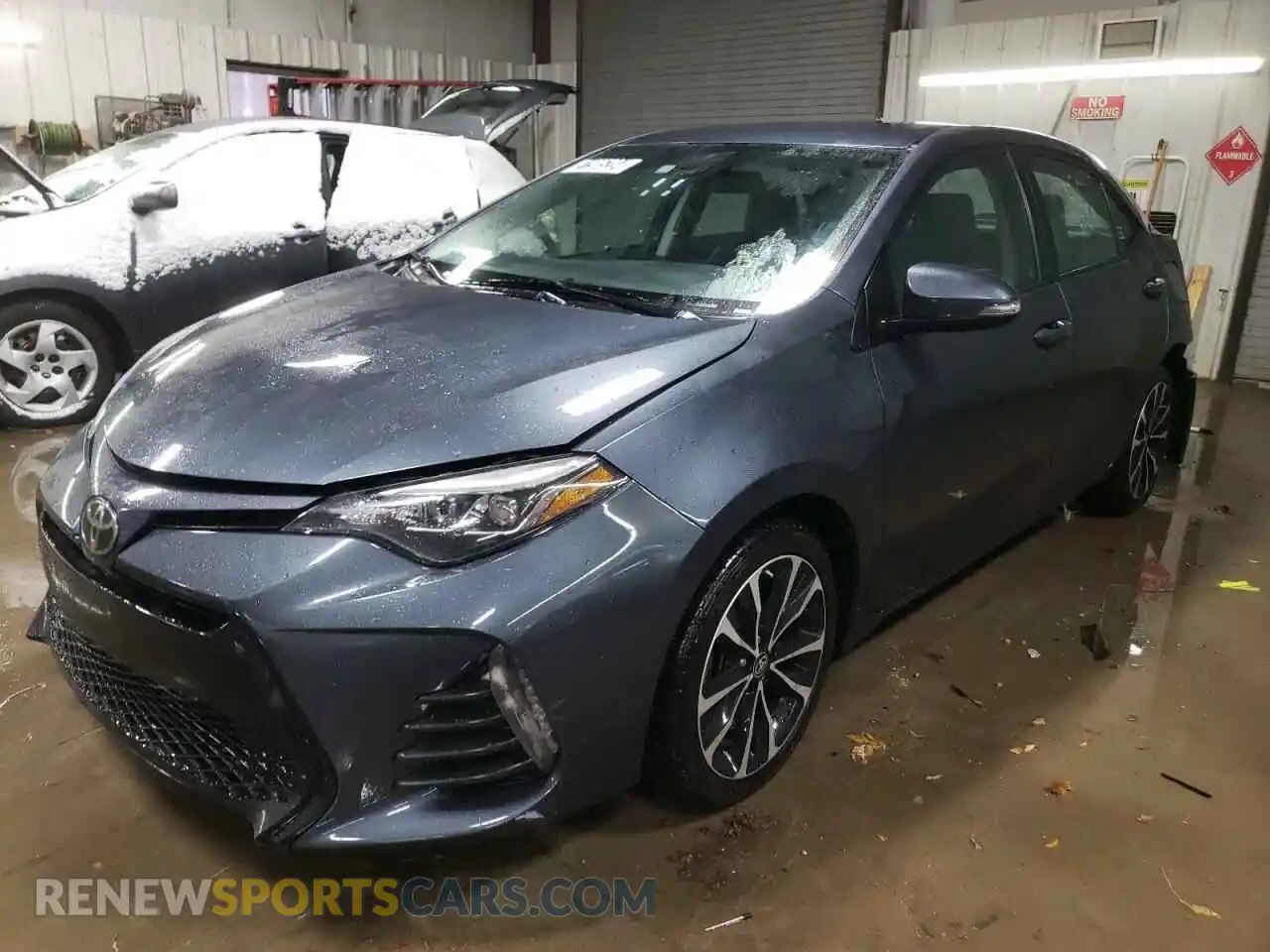 1 Photograph of a damaged car 2T1BURHE4KC216721 TOYOTA COROLLA 2019