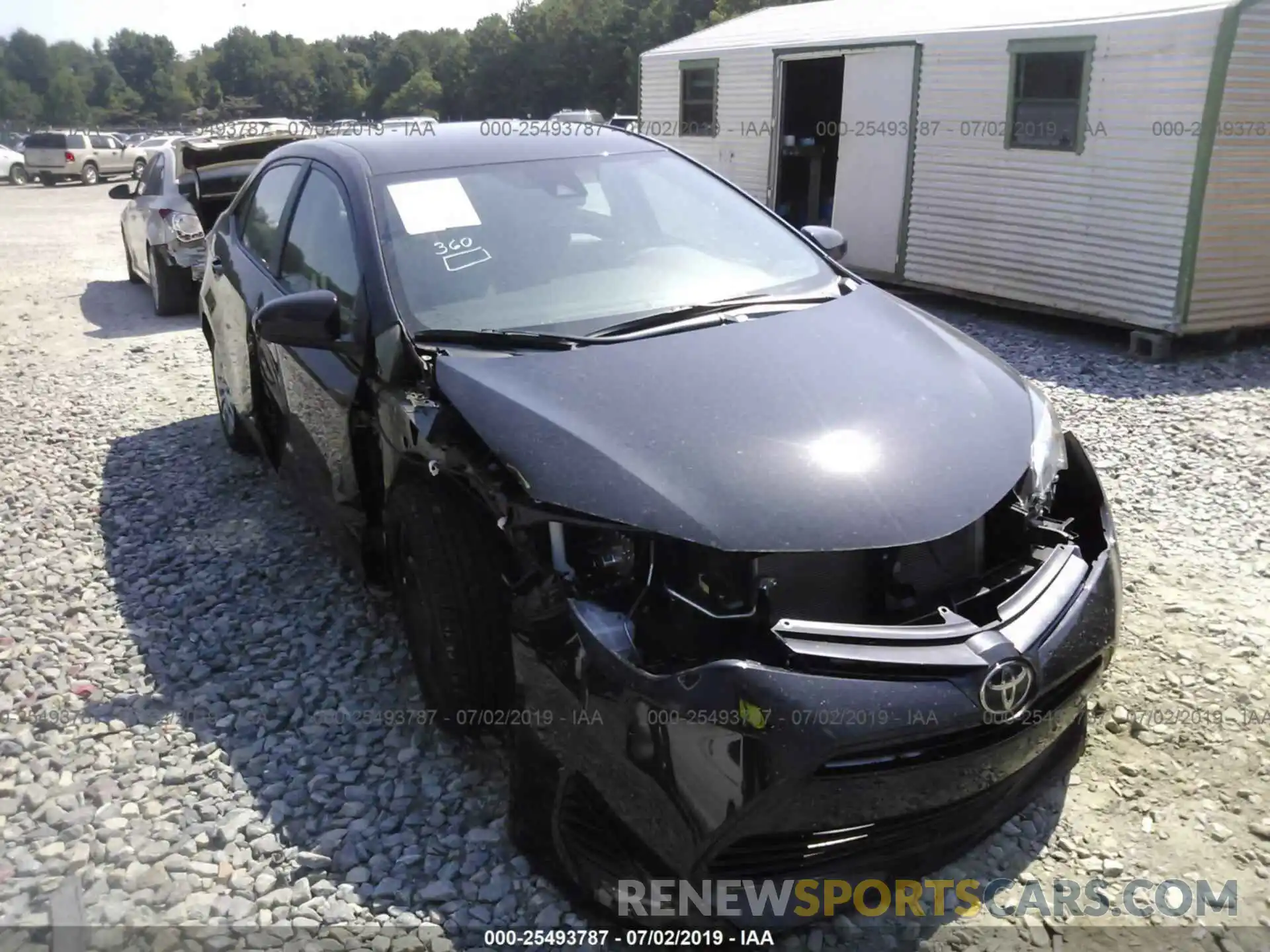 6 Photograph of a damaged car 2T1BURHE4KC217089 TOYOTA COROLLA 2019