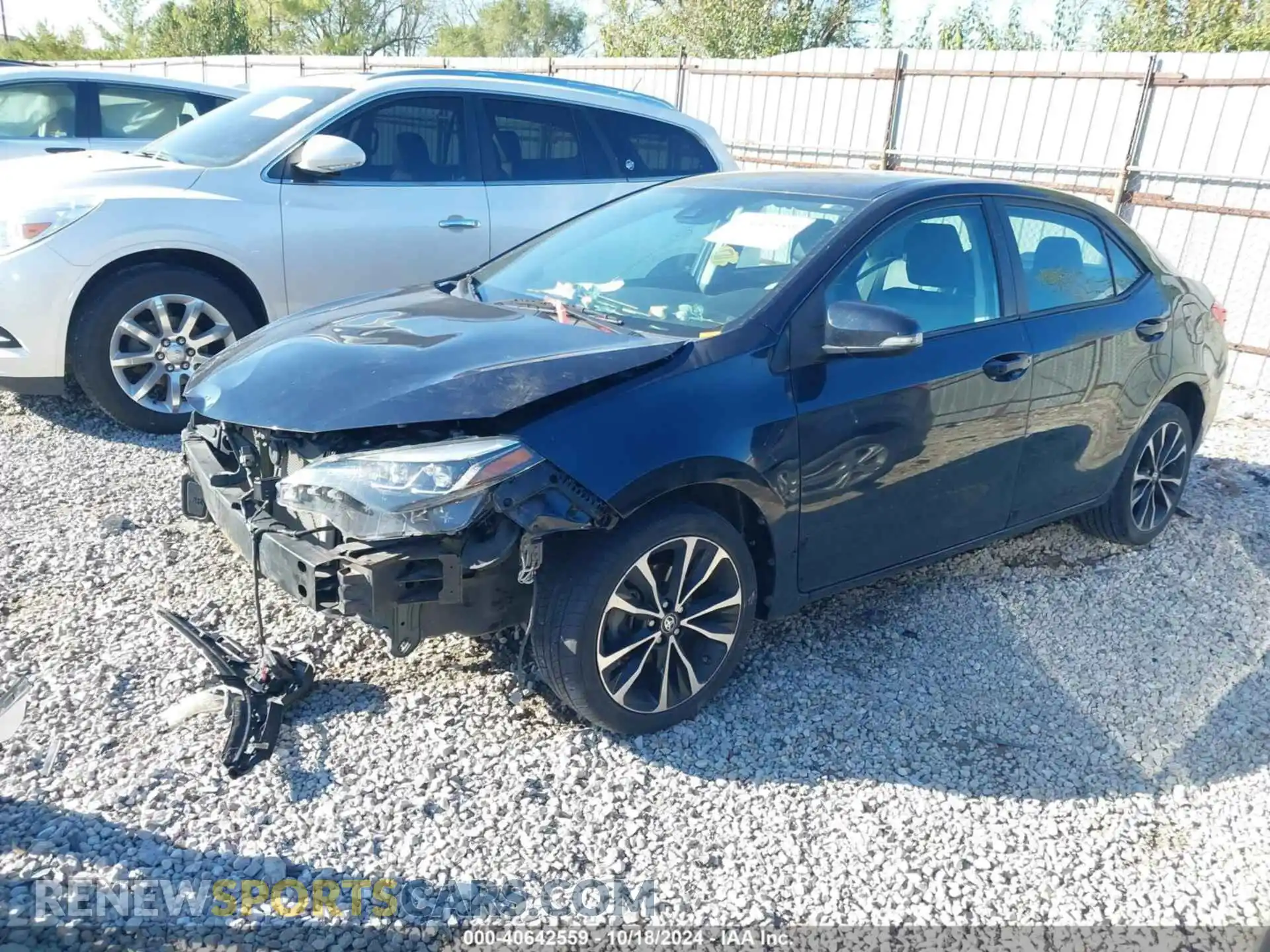 2 Photograph of a damaged car 2T1BURHE4KC217965 TOYOTA COROLLA 2019