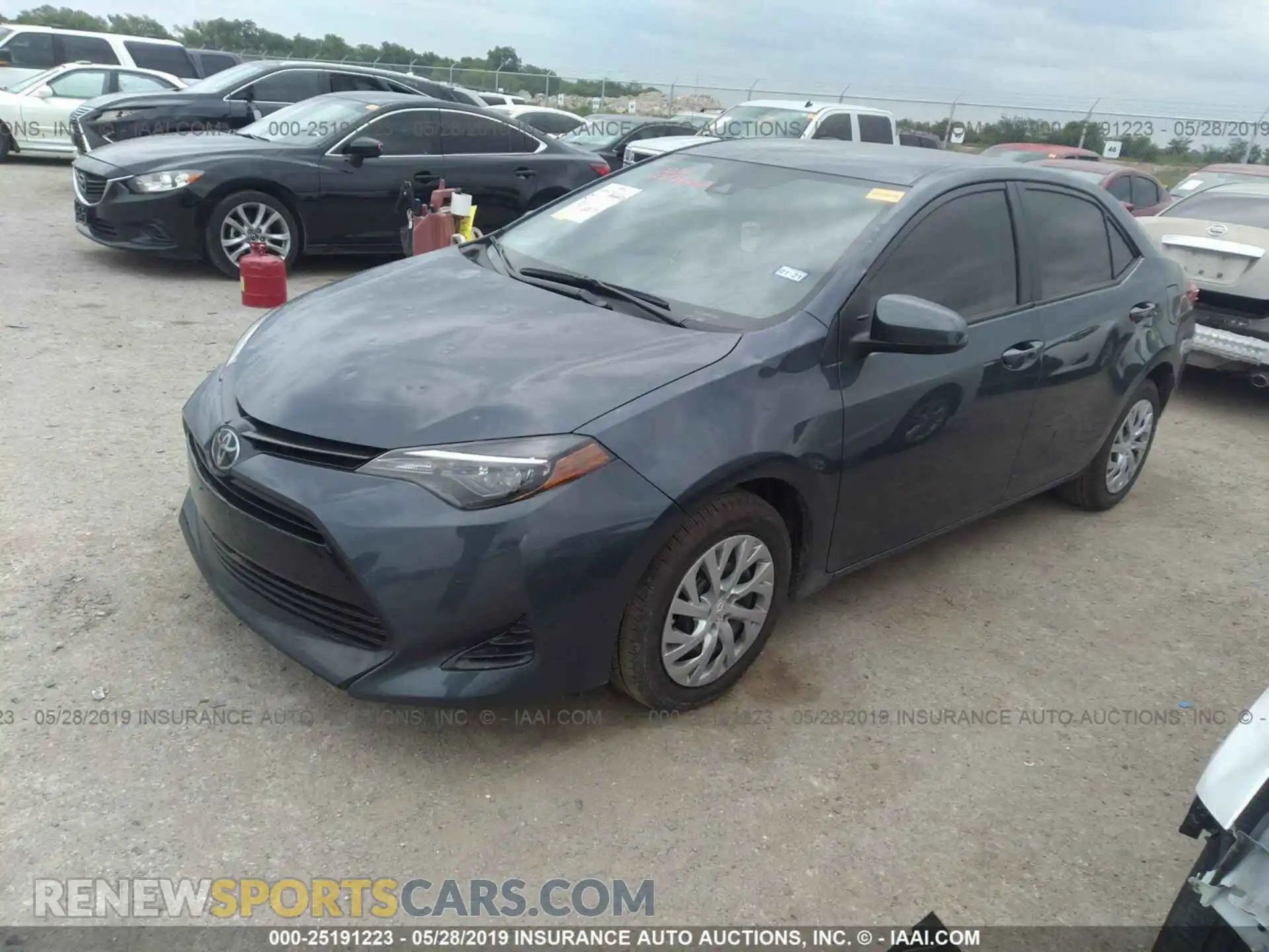 2 Photograph of a damaged car 2T1BURHE4KC218887 TOYOTA COROLLA 2019