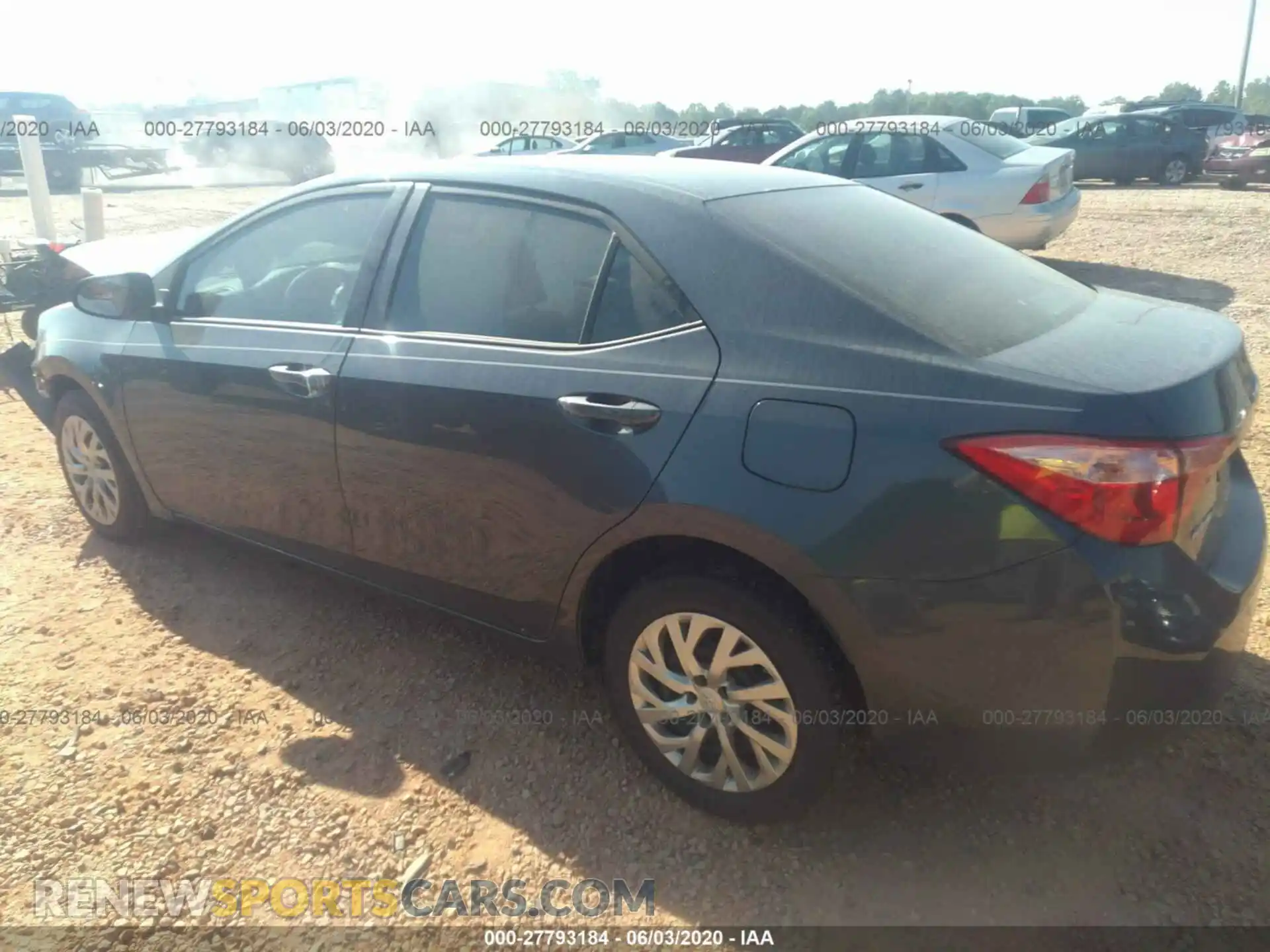 3 Photograph of a damaged car 2T1BURHE4KC220431 TOYOTA COROLLA 2019