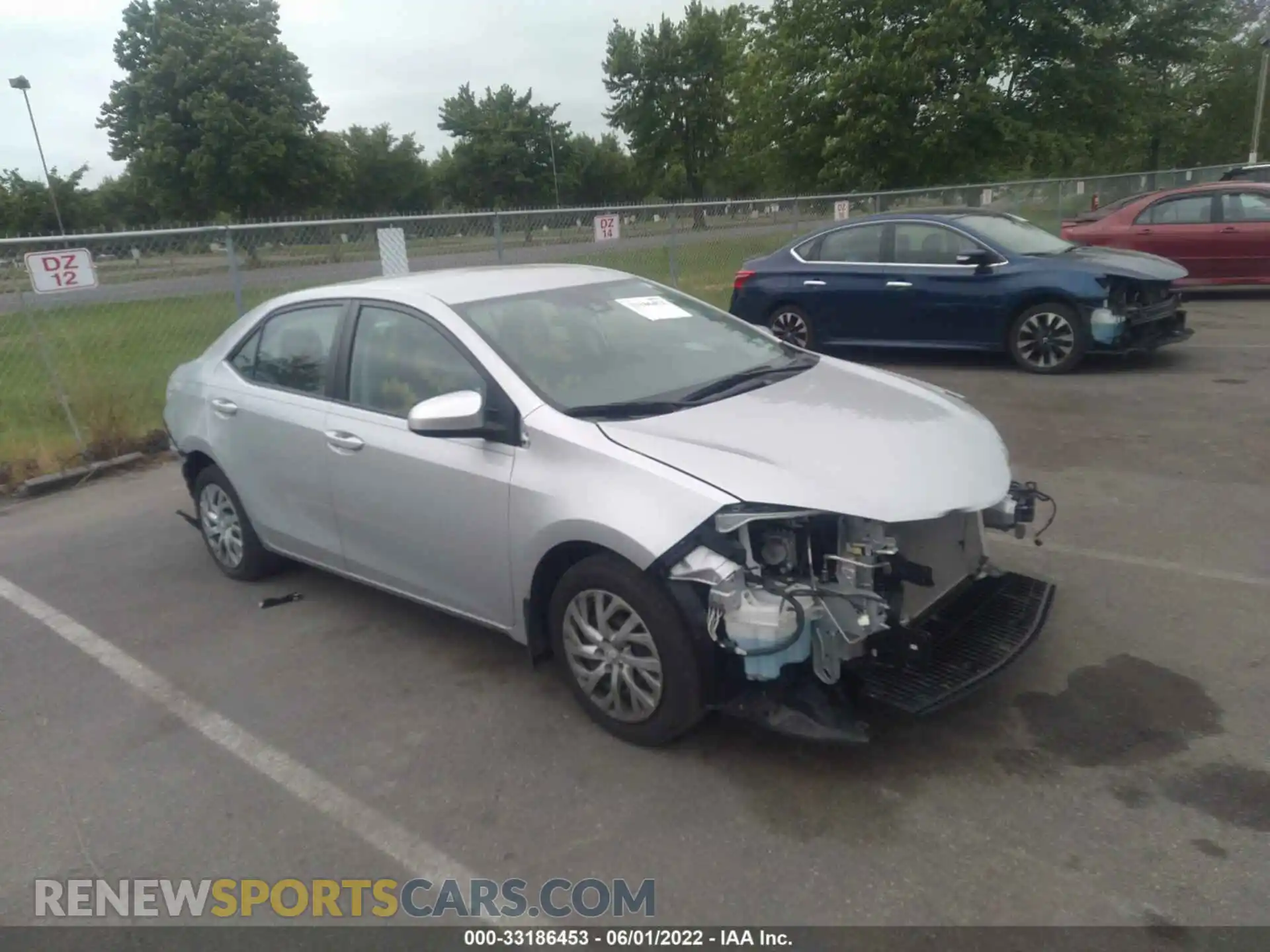 1 fotografías del automóvil dañado 2T1BURHE4KC221949 TOYOTA COROLLA 2019