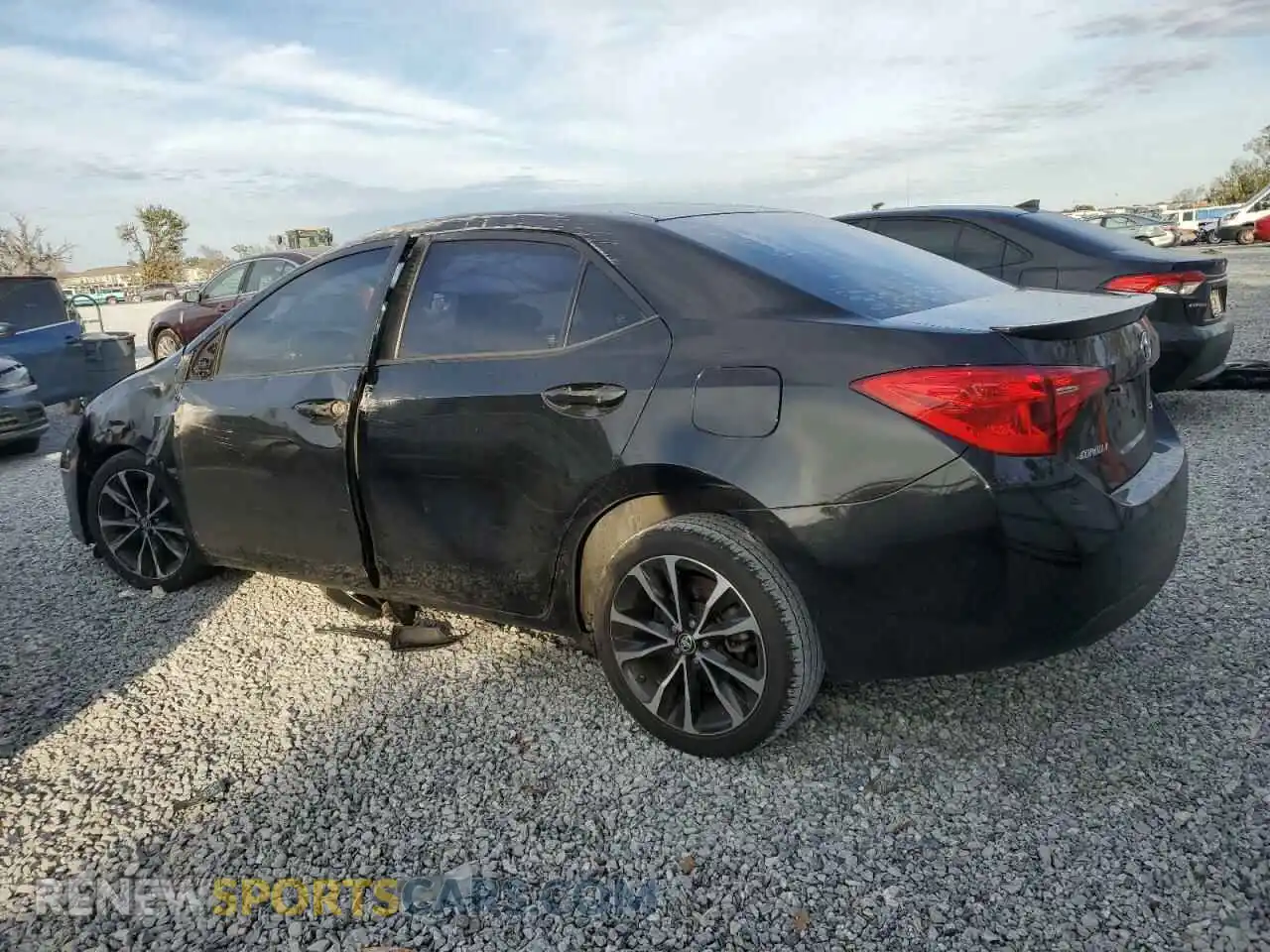2 Фотография поврежденного автомобиля 2T1BURHE4KC222339 TOYOTA COROLLA 2019