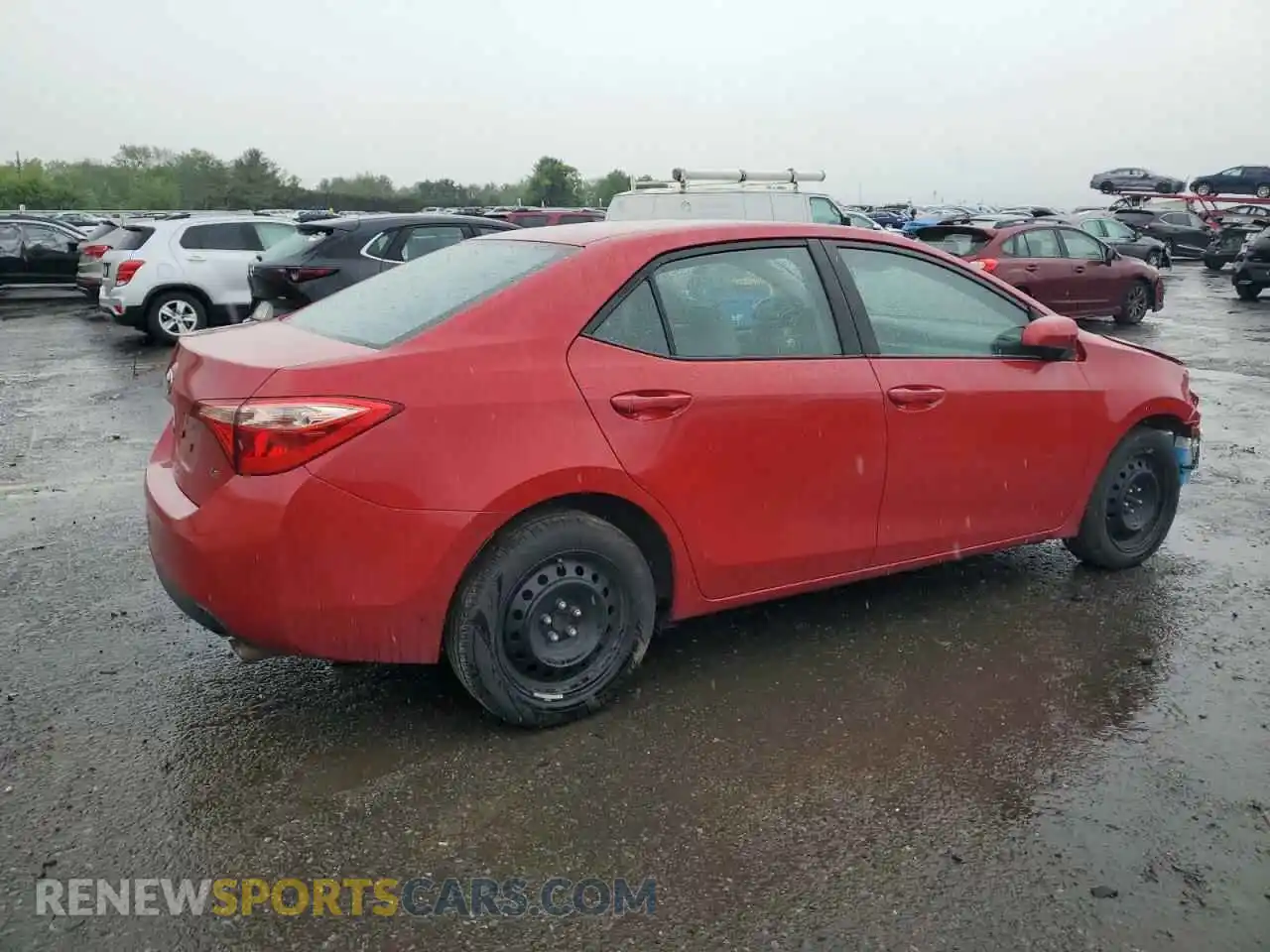 3 Фотография поврежденного автомобиля 2T1BURHE4KC223121 TOYOTA COROLLA 2019