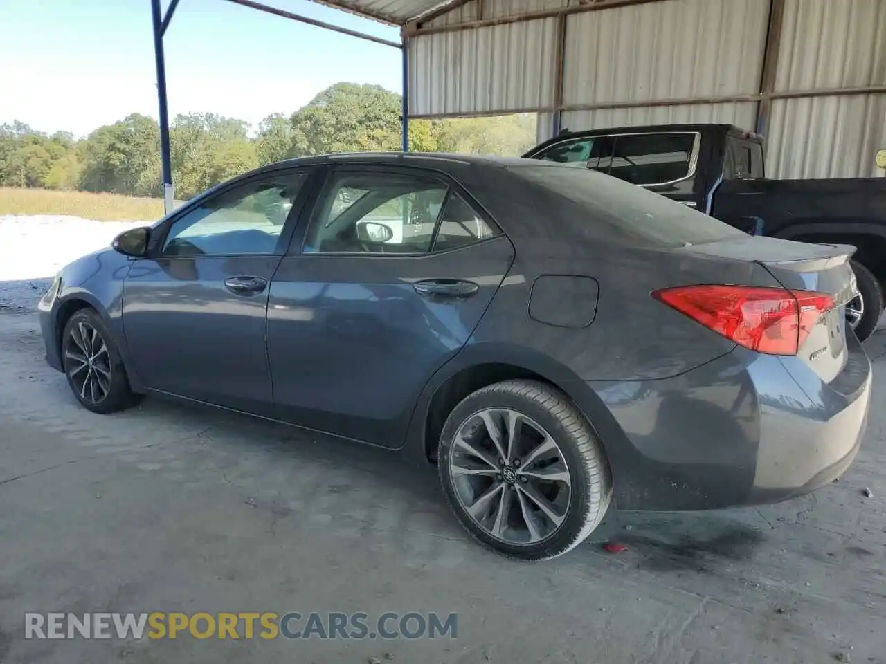 2 Photograph of a damaged car 2T1BURHE4KC224382 TOYOTA COROLLA 2019