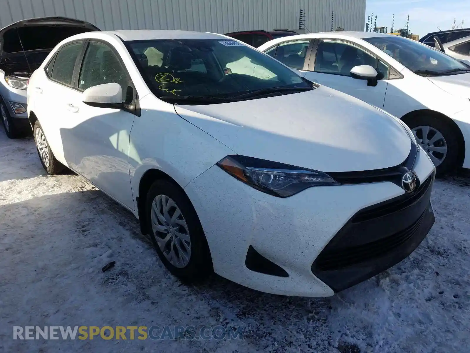 1 Photograph of a damaged car 2T1BURHE4KC227265 TOYOTA COROLLA 2019