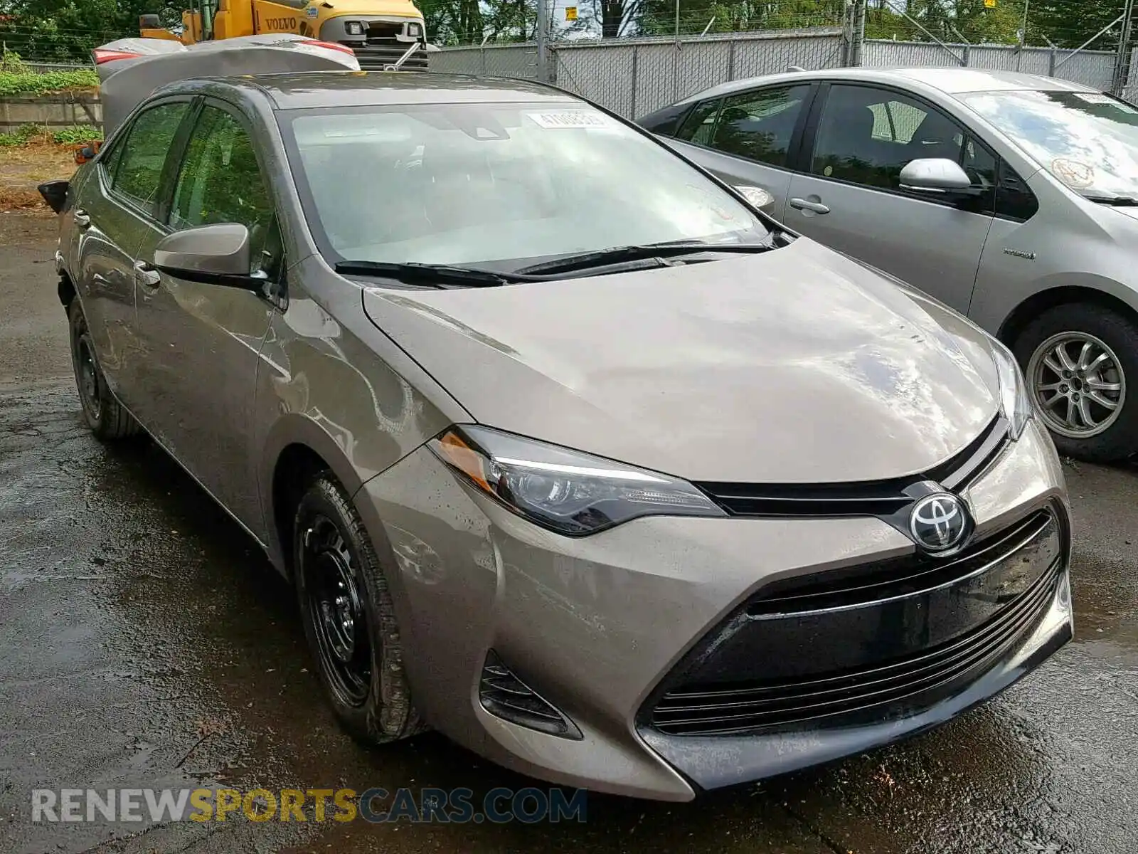 1 Photograph of a damaged car 2T1BURHE4KC230165 TOYOTA COROLLA 2019