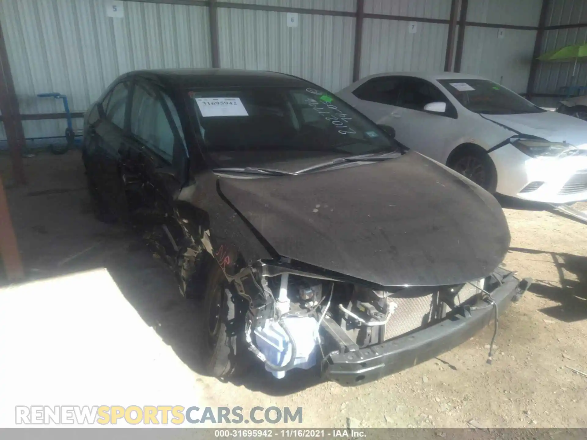 1 Photograph of a damaged car 2T1BURHE4KC234037 TOYOTA COROLLA 2019