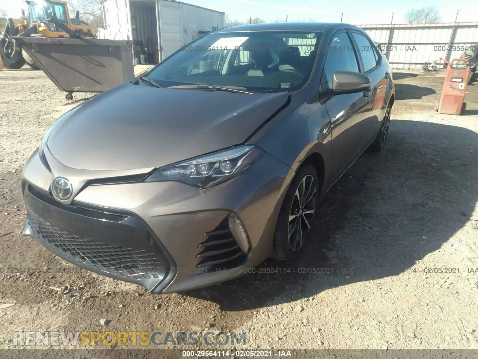 2 Photograph of a damaged car 2T1BURHE4KC234121 TOYOTA COROLLA 2019