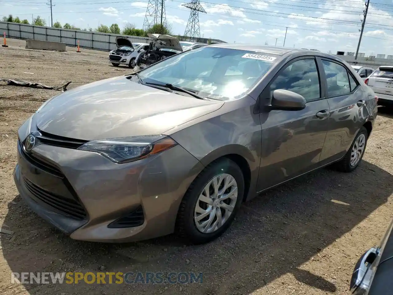 1 fotografías del automóvil dañado 2T1BURHE4KC234197 TOYOTA COROLLA 2019