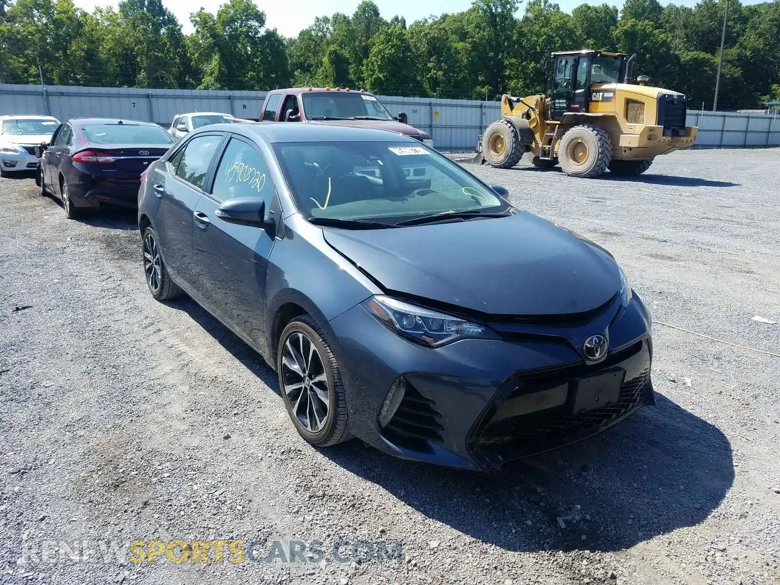 1 Photograph of a damaged car 2T1BURHE4KC237410 TOYOTA COROLLA 2019