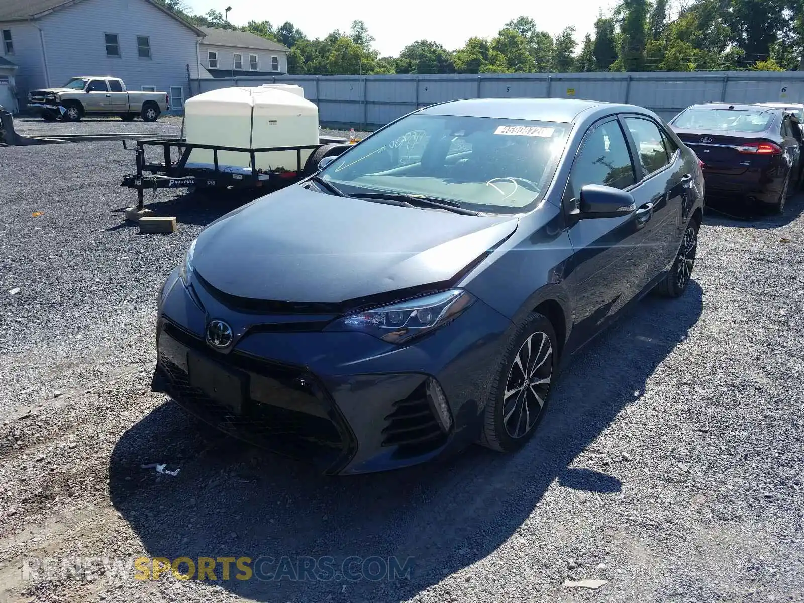 2 Photograph of a damaged car 2T1BURHE4KC237410 TOYOTA COROLLA 2019