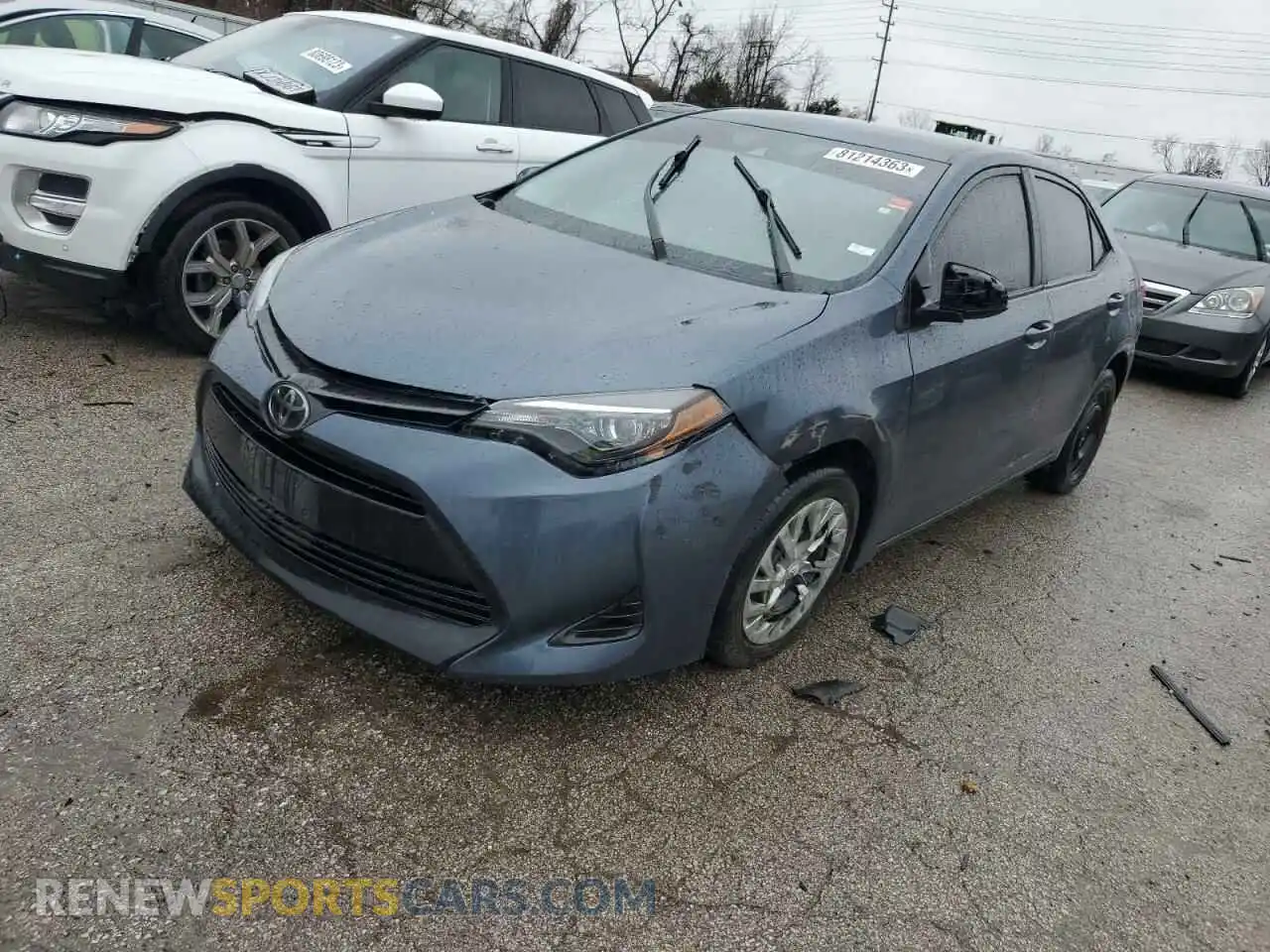 1 Photograph of a damaged car 2T1BURHE4KC242977 TOYOTA COROLLA 2019