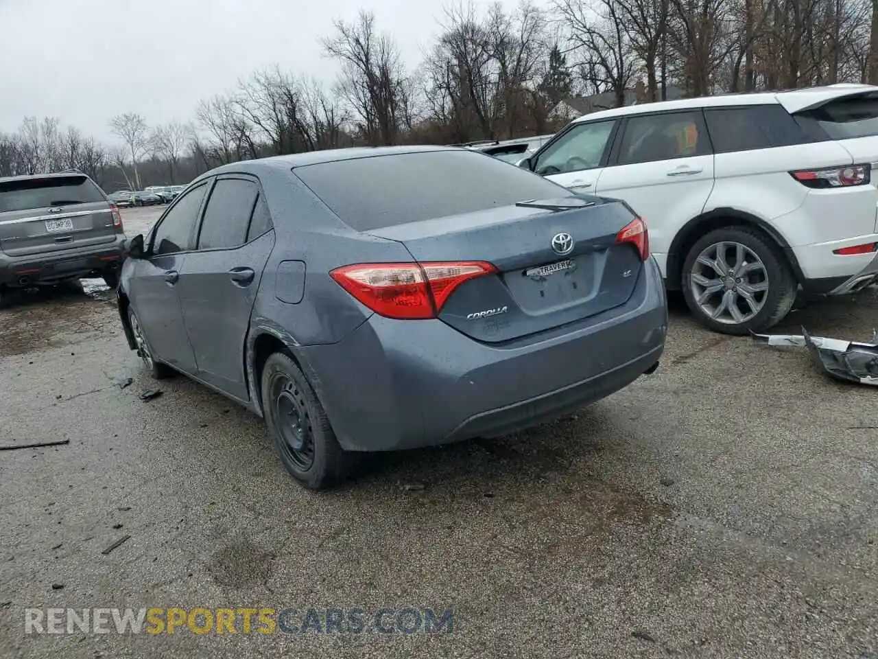 2 Photograph of a damaged car 2T1BURHE4KC242977 TOYOTA COROLLA 2019
