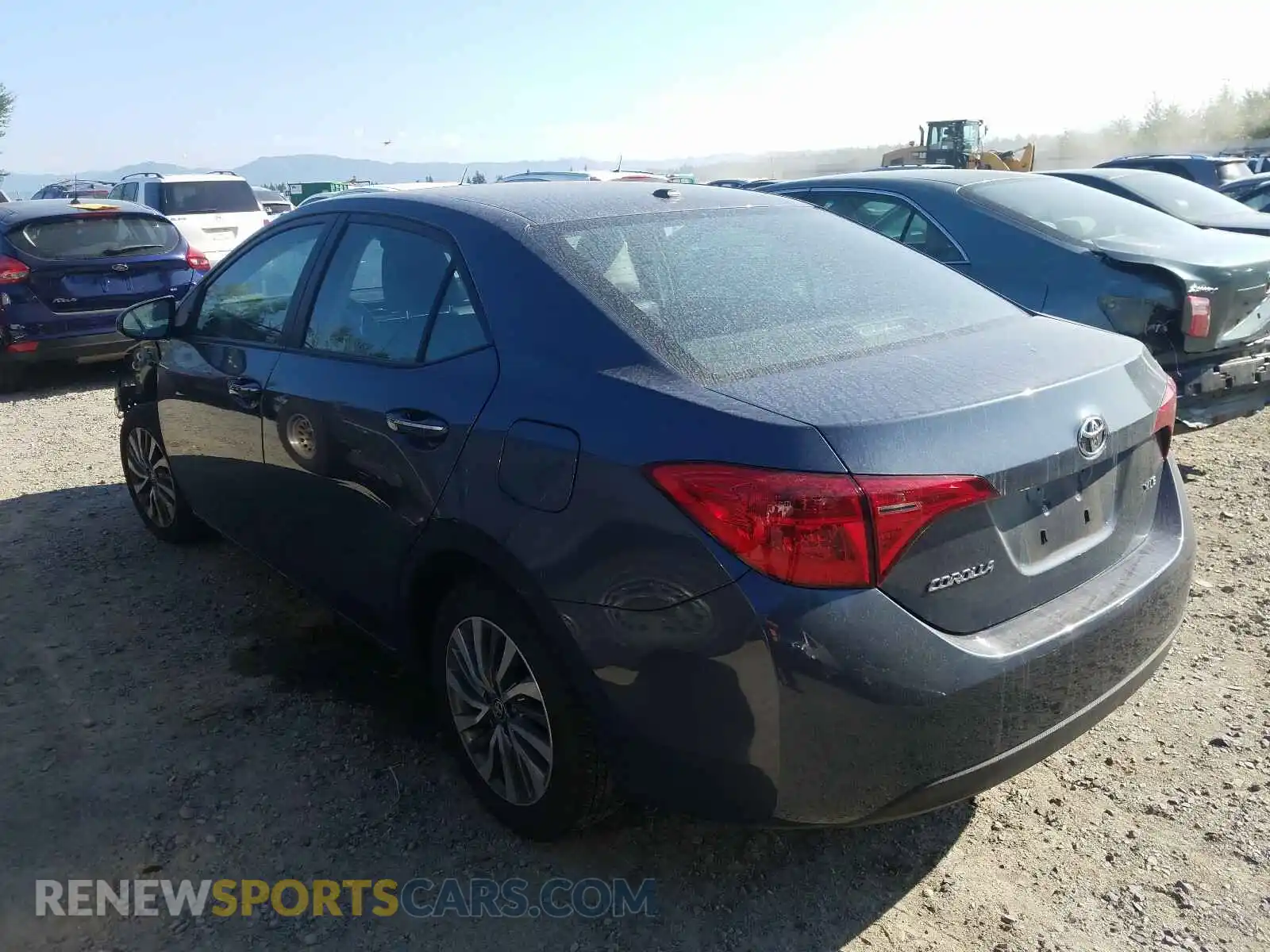 3 Photograph of a damaged car 2T1BURHE4KC246107 TOYOTA COROLLA 2019