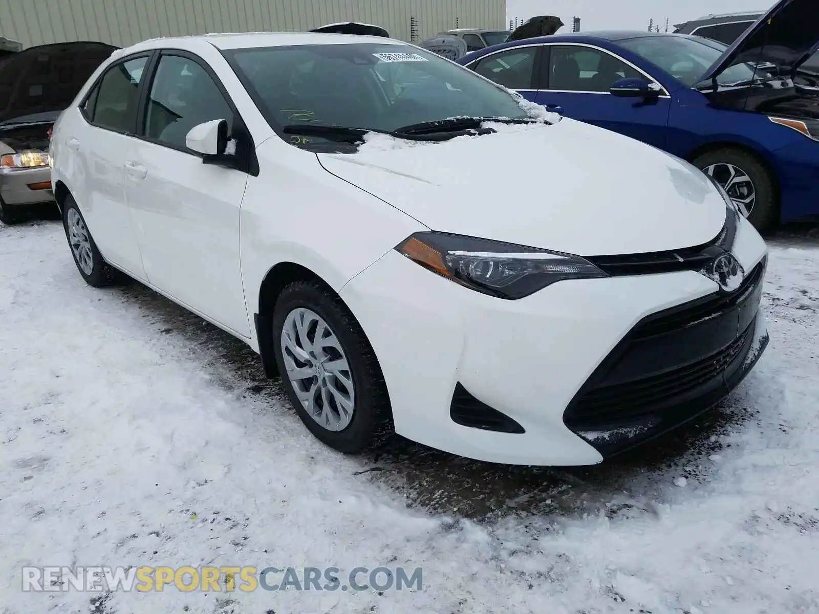 1 Photograph of a damaged car 2T1BURHE4KC247080 TOYOTA COROLLA 2019
