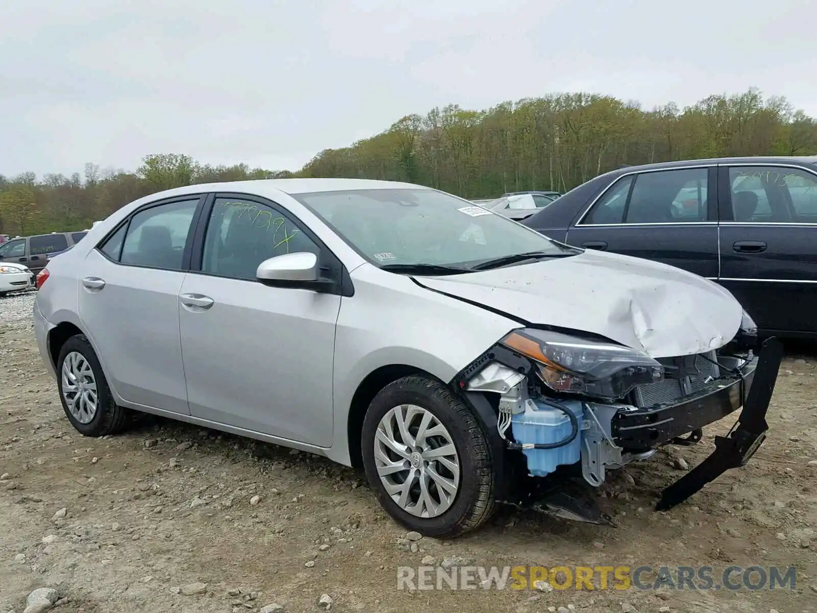 1 Photograph of a damaged car 2T1BURHE5KC128664 TOYOTA COROLLA 2019