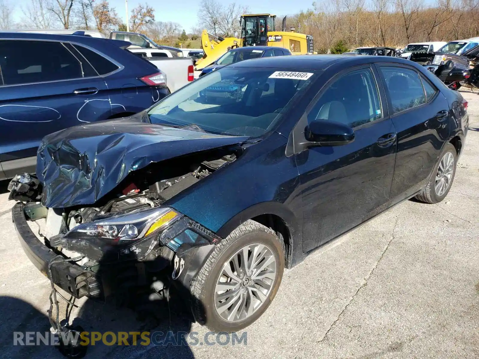 2 Photograph of a damaged car 2T1BURHE5KC130916 TOYOTA COROLLA 2019