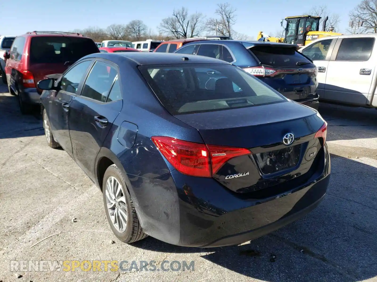 3 Photograph of a damaged car 2T1BURHE5KC130916 TOYOTA COROLLA 2019