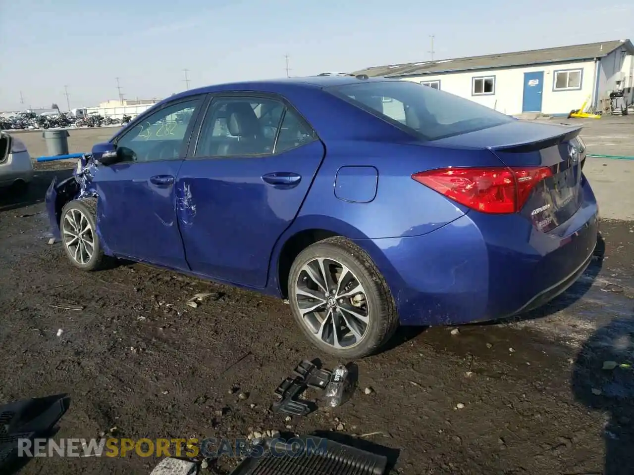2 Photograph of a damaged car 2T1BURHE5KC135338 TOYOTA COROLLA 2019