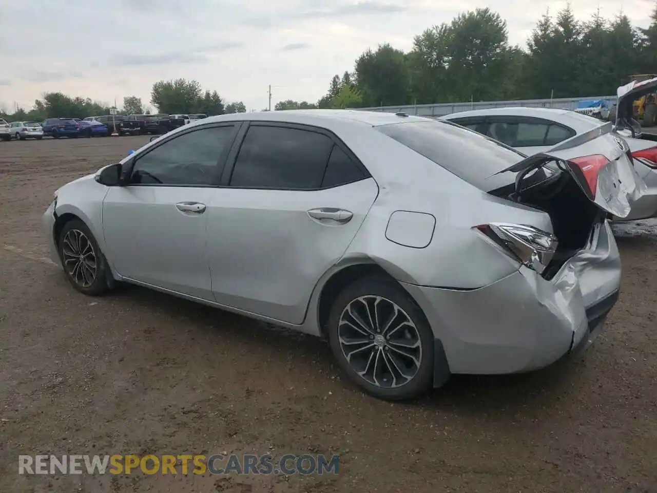 2 Photograph of a damaged car 2T1BURHE5KC140216 TOYOTA COROLLA 2019