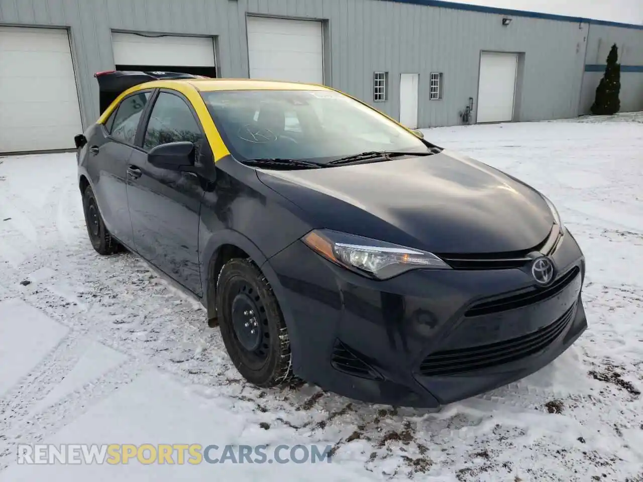 1 Photograph of a damaged car 2T1BURHE5KC144587 TOYOTA COROLLA 2019