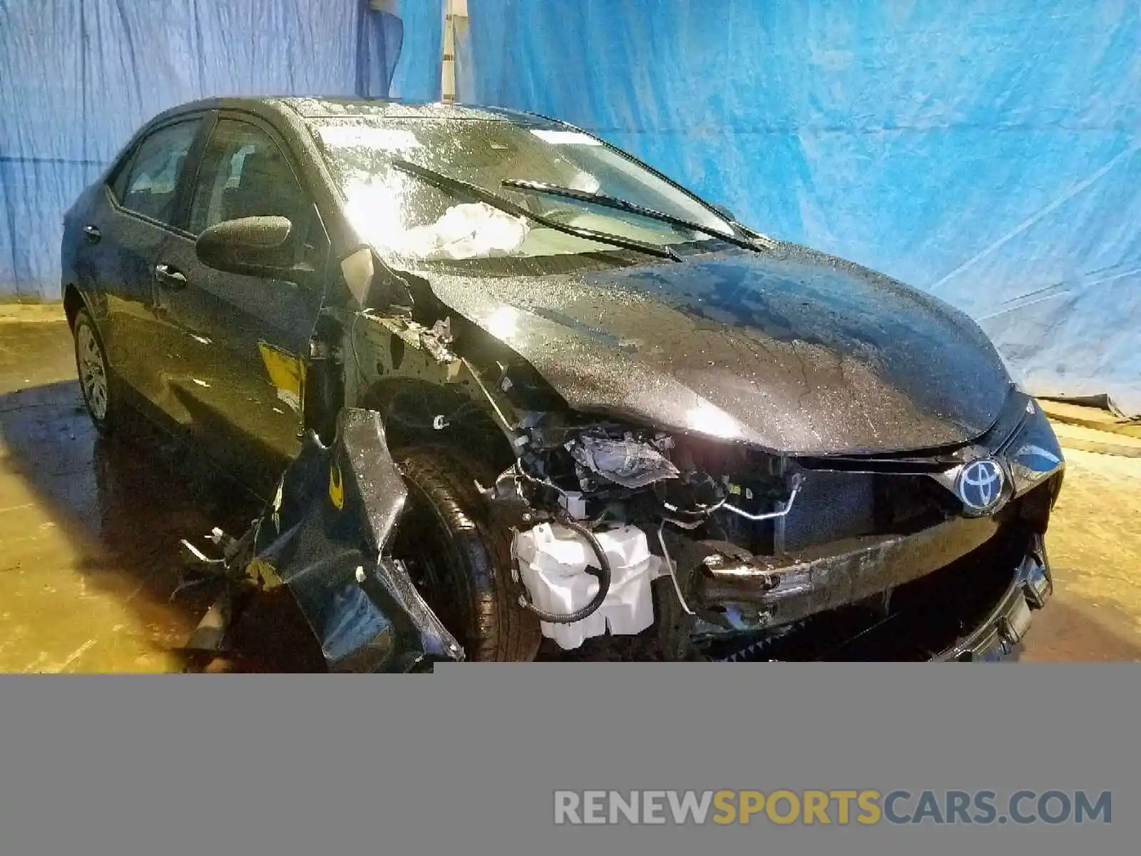 1 Photograph of a damaged car 2T1BURHE5KC147490 TOYOTA COROLLA 2019