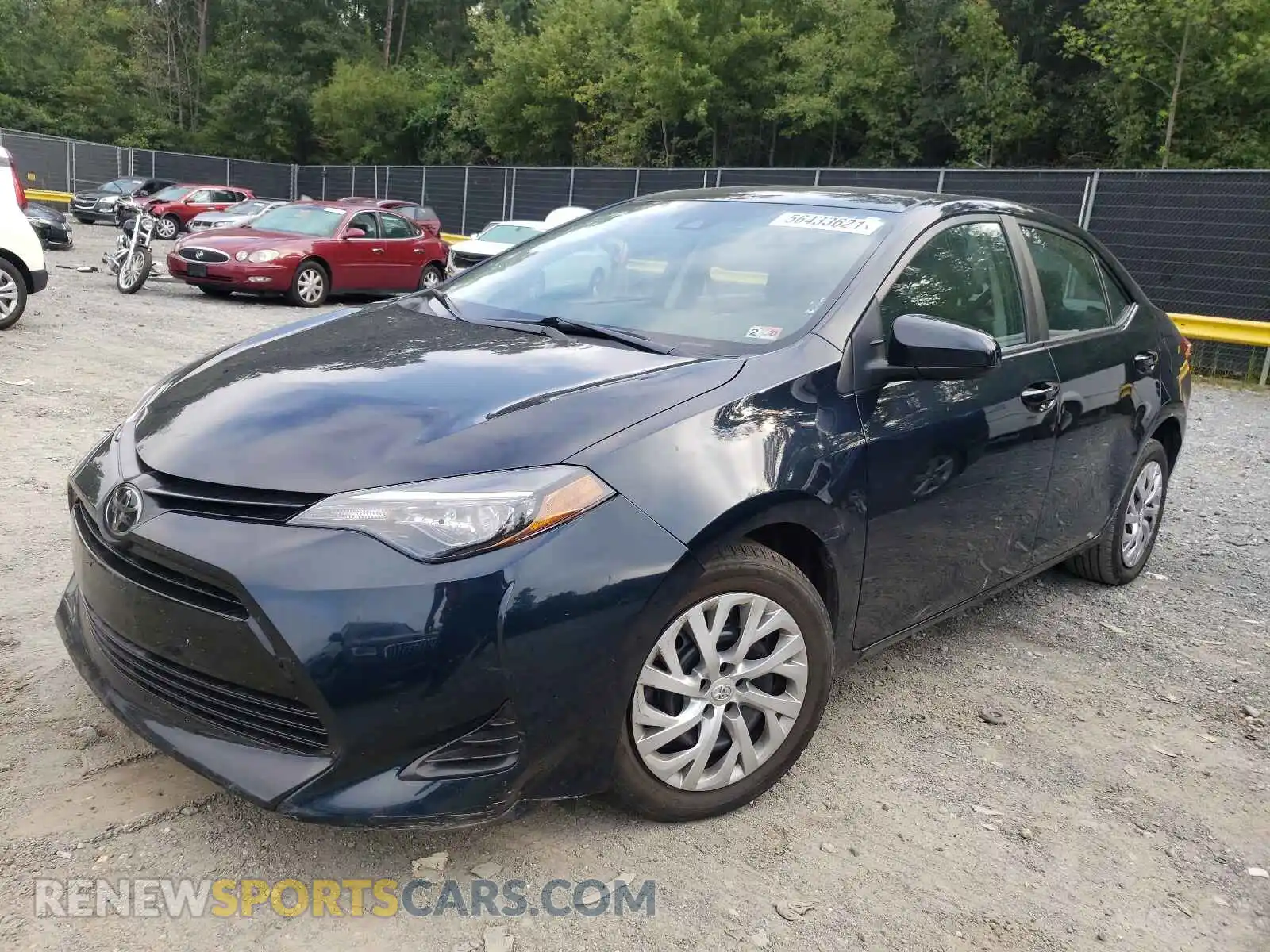 2 Фотография поврежденного автомобиля 2T1BURHE5KC185012 TOYOTA COROLLA 2019