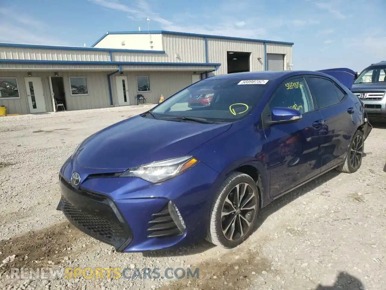 2 Photograph of a damaged car 2T1BURHE5KC194079 TOYOTA COROLLA 2019