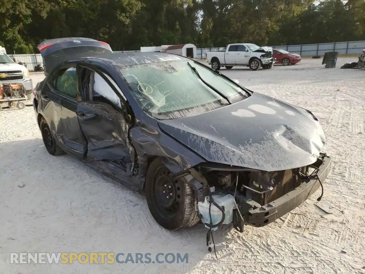 1 fotografías del automóvil dañado 2T1BURHE5KC204867 TOYOTA COROLLA 2019