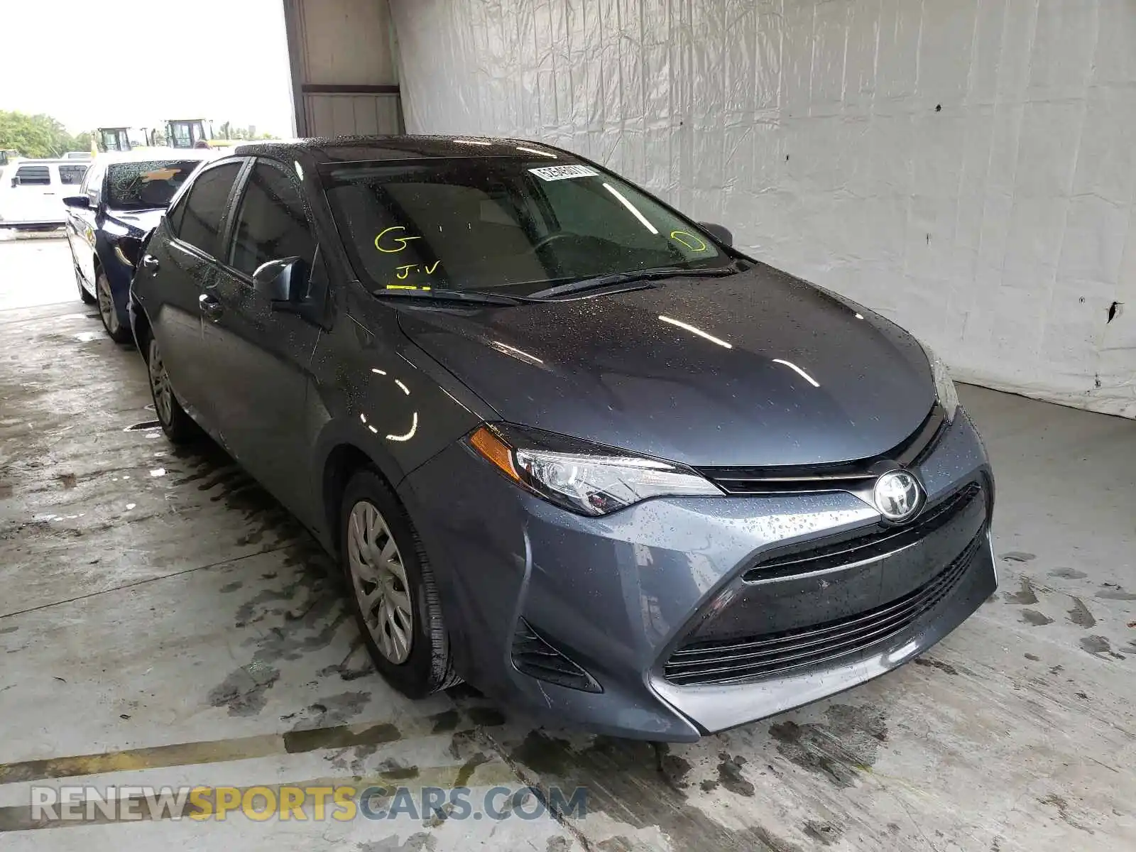 1 Photograph of a damaged car 2T1BURHE5KC211530 TOYOTA COROLLA 2019