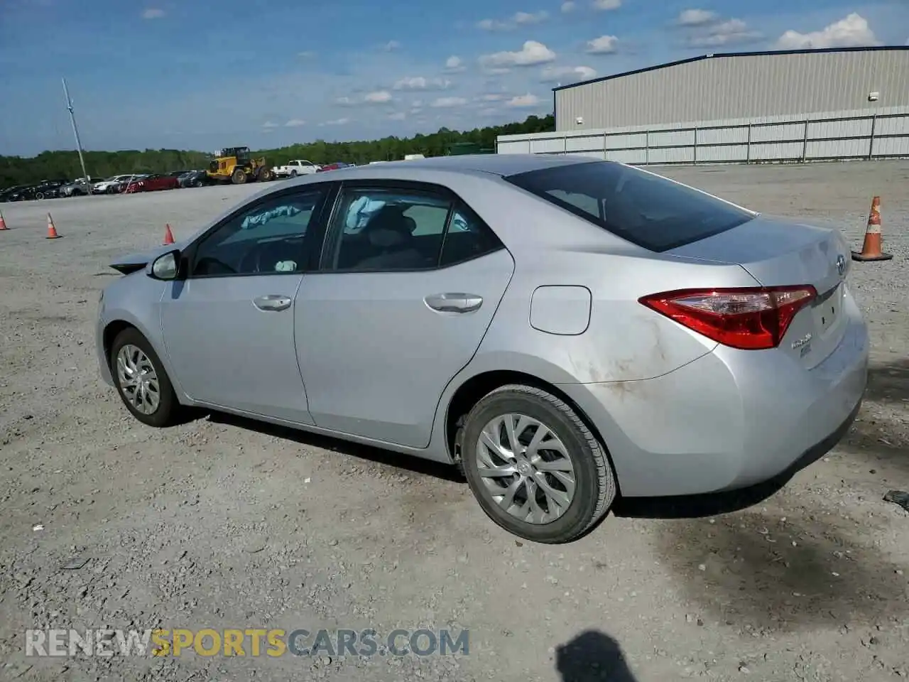2 Photograph of a damaged car 2T1BURHE5KC219319 TOYOTA COROLLA 2019