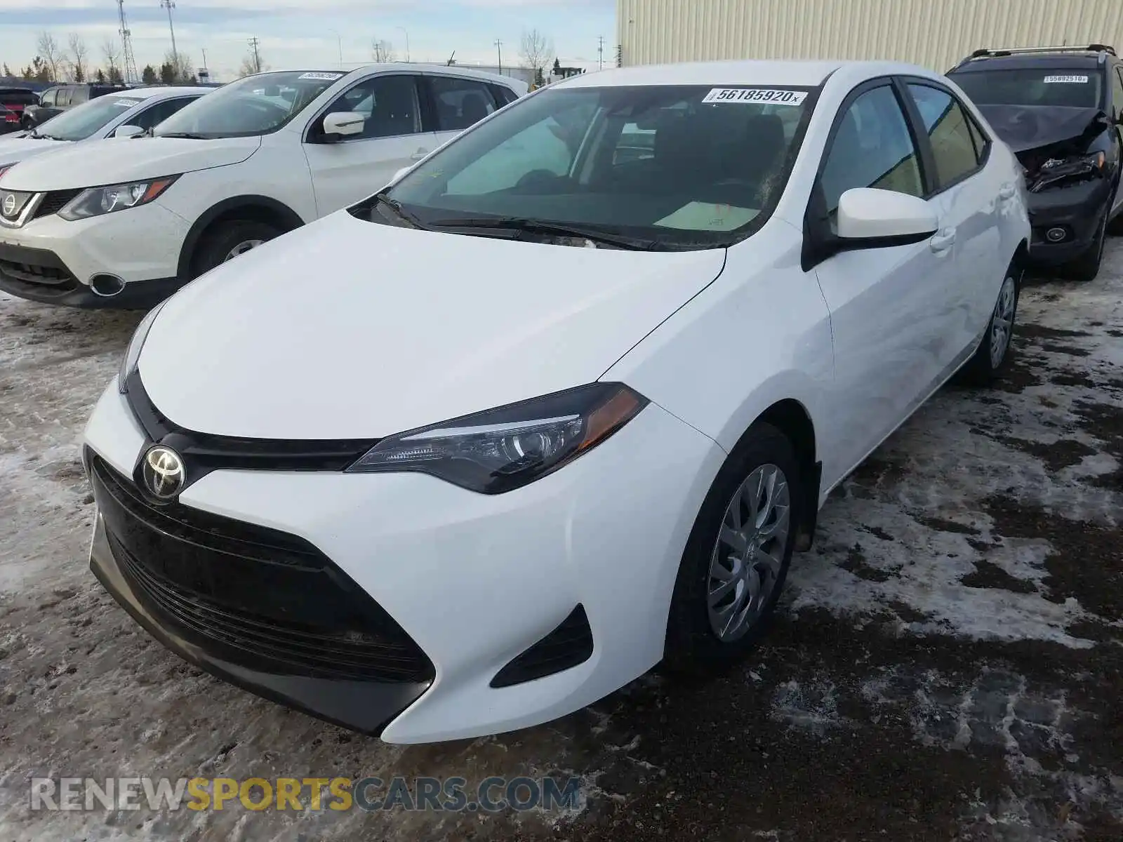 2 Photograph of a damaged car 2T1BURHE5KC227226 TOYOTA COROLLA 2019