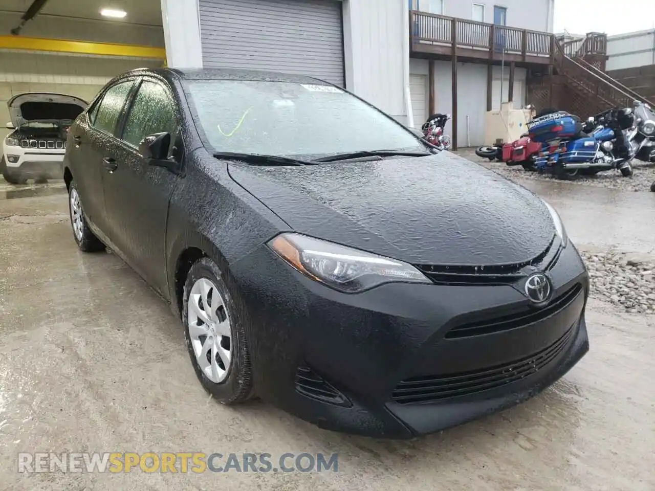1 Photograph of a damaged car 2T1BURHE5KC238632 TOYOTA COROLLA 2019