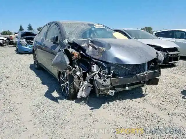 1 Photograph of a damaged car 2T1BURHE5KC240378 TOYOTA COROLLA 2019