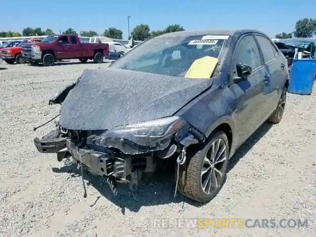 2 Photograph of a damaged car 2T1BURHE5KC240378 TOYOTA COROLLA 2019